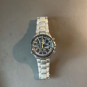 Citizen Eco-Drive Chronograph Watch (Blue Angels Edition)